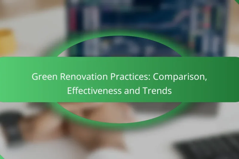 Экологичные практики ремонта: сравнение, эффективность и тенденции