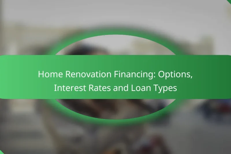 Финансирование ремонта дома: варианты, процентные ставки и типы кредитов