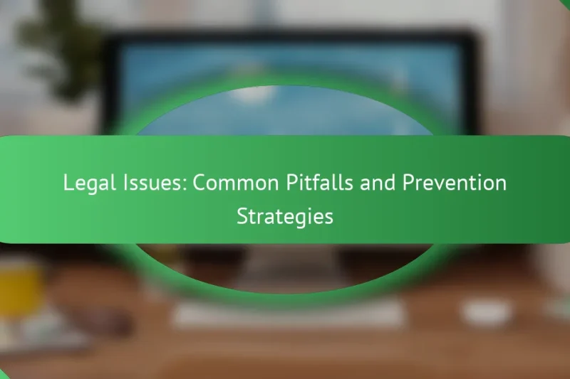 Юридические вопросы: распространенные ошибки и стратегии предотвращения
