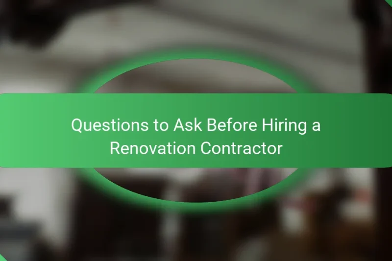 Вопросы, которые нужно задать перед наймом подрядчика по ремонту